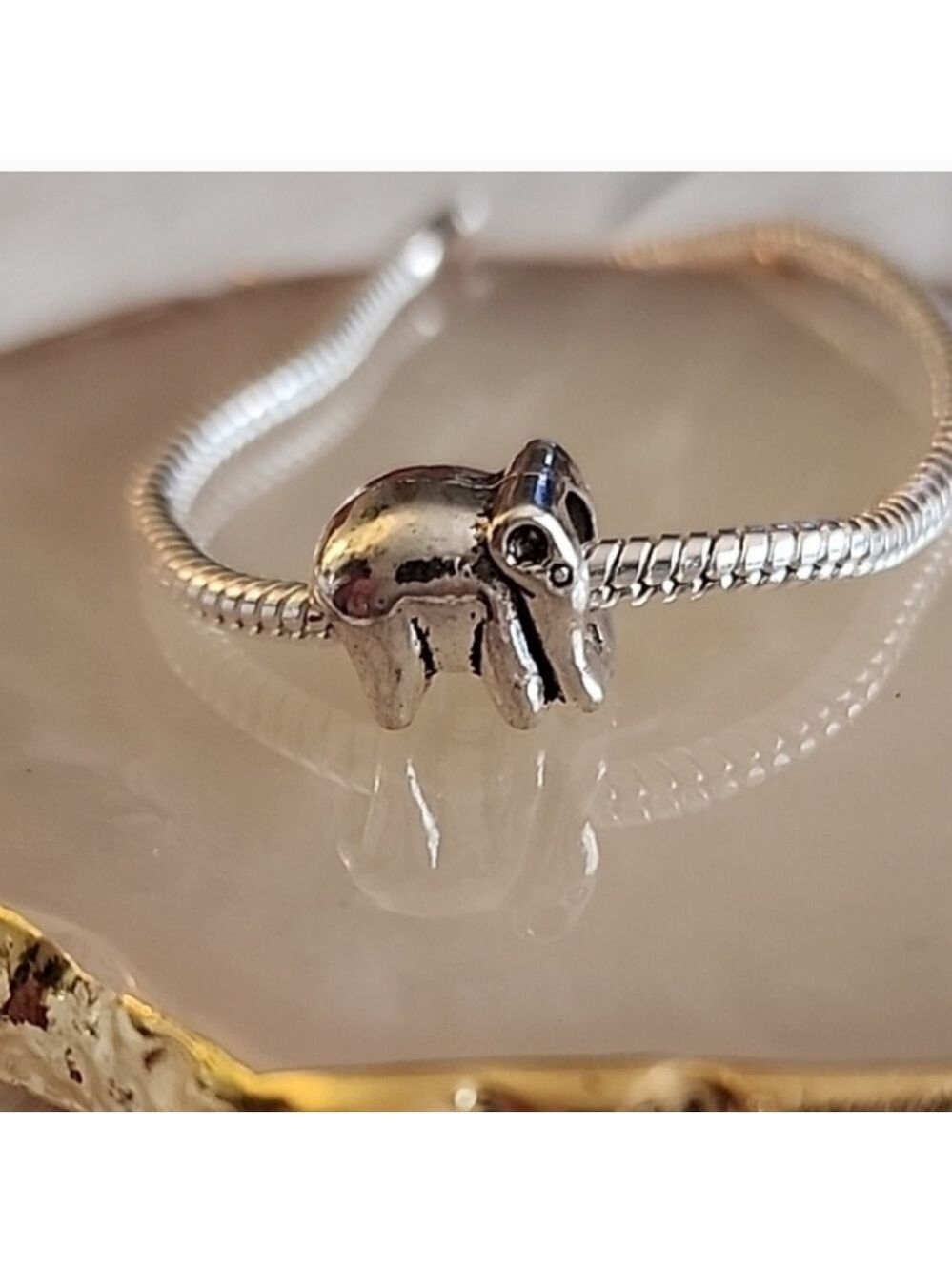 Elephant Charm for European Style Bracelets Tibeten alloys